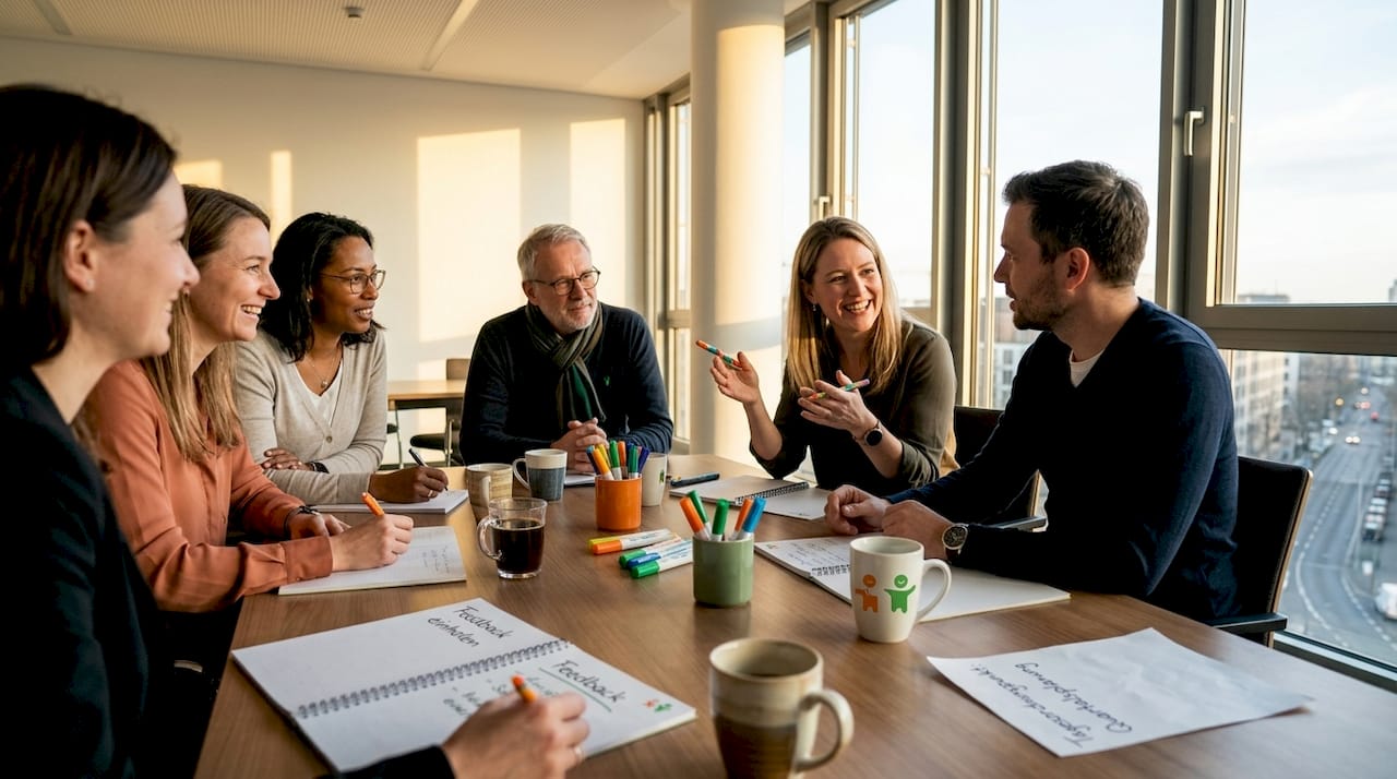 Austausch in der Workshop-Gruppe